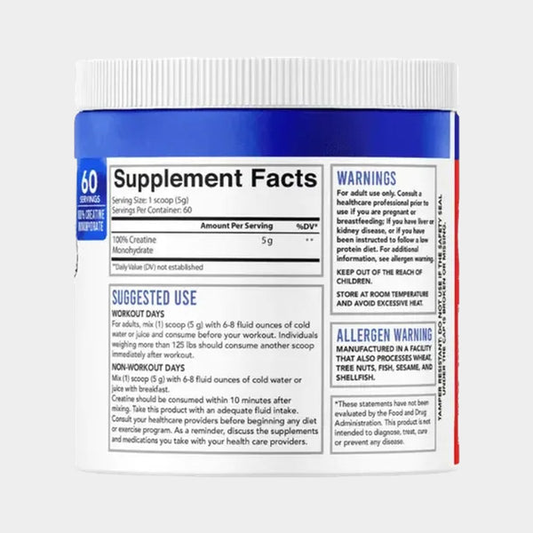 Angry Supplements Creatina 60 Srv - Angry Supplements