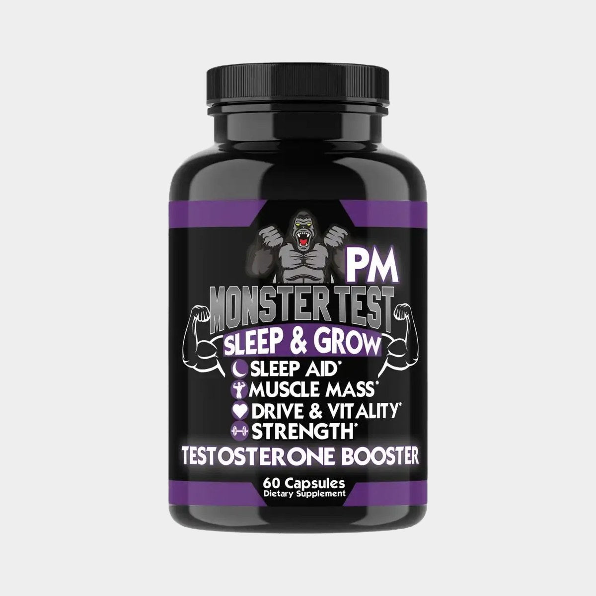 Angry Supplements Monster Test Pm 60 Cápsulas - Angry Supplements