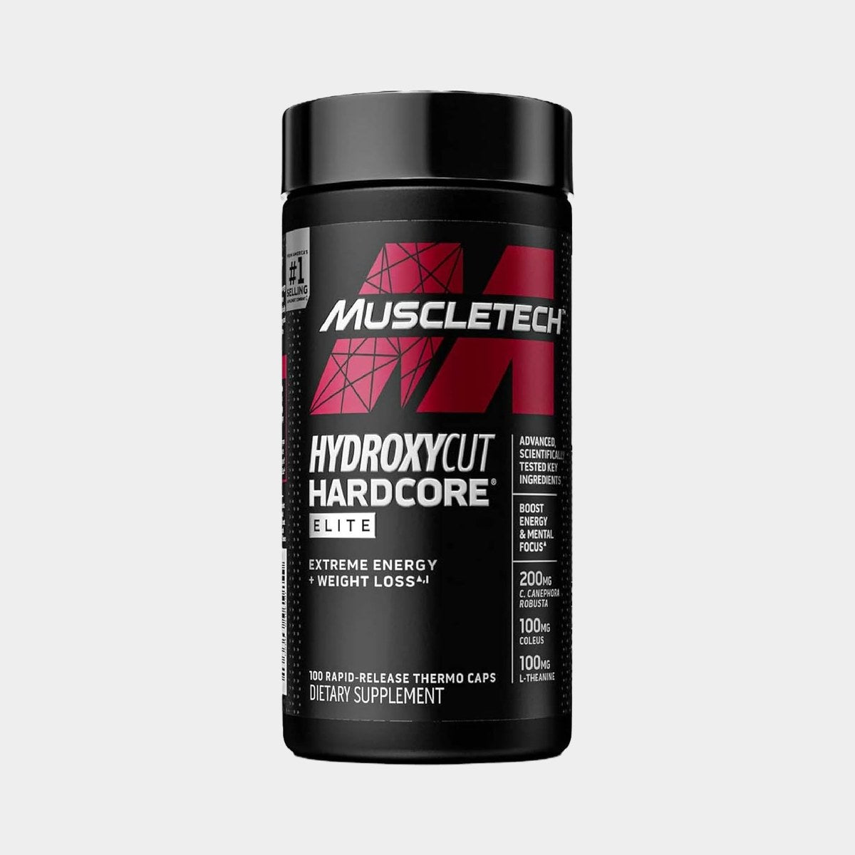Muscletech - Hydroxycut Hardcore Elite 100 Capsulas - MuscleTech