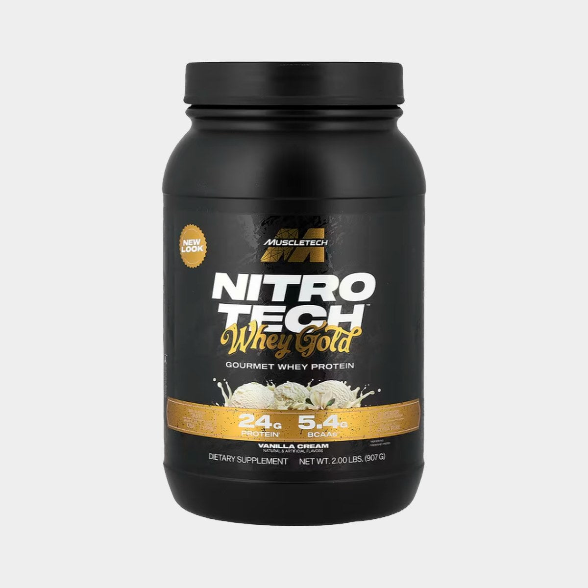 Nitro Tech 100% Whey Gold 2 Libras - MuscleTech