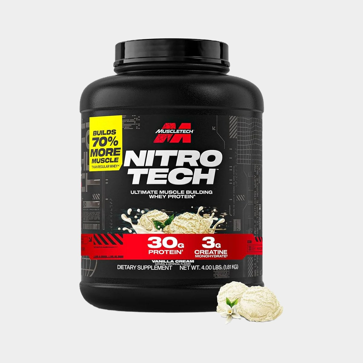 Muscletech - Nitro Tech 4 Libras - MuscleTech