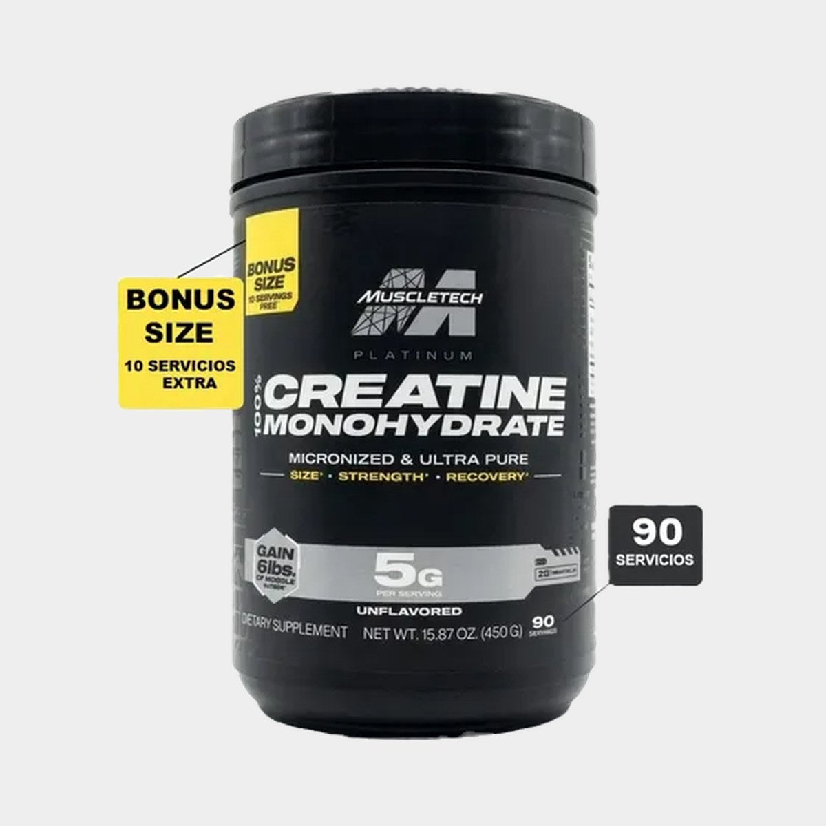 Muscletech Platinum Creatina 80 Srv - MuscleTech