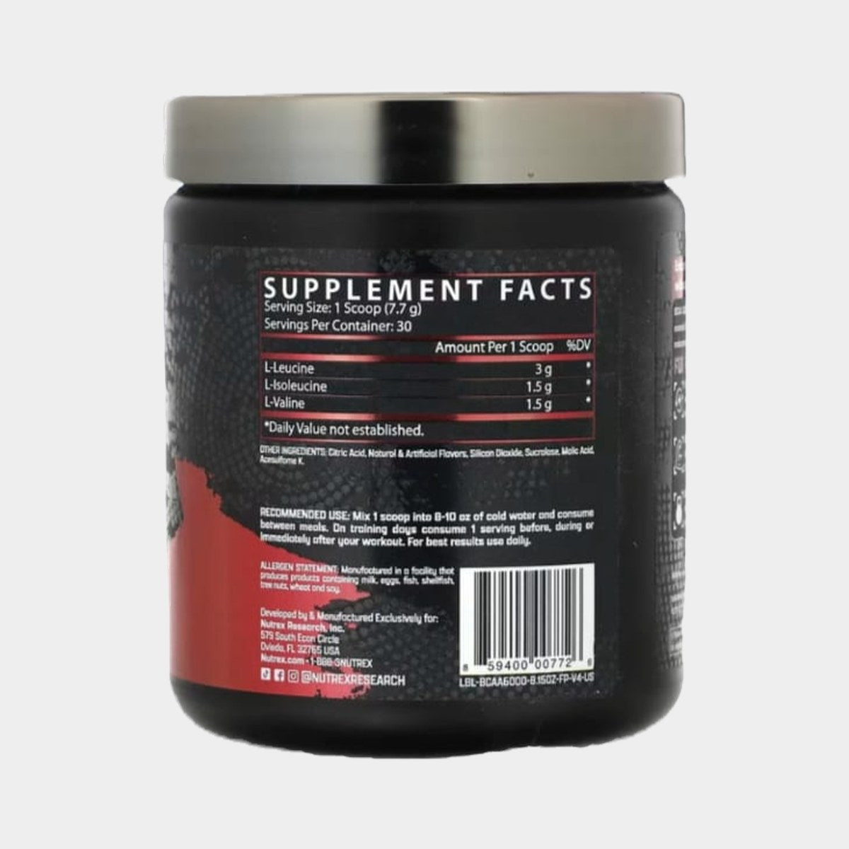 Nutrex Bcaa 6000 30 Srv - Nutrex