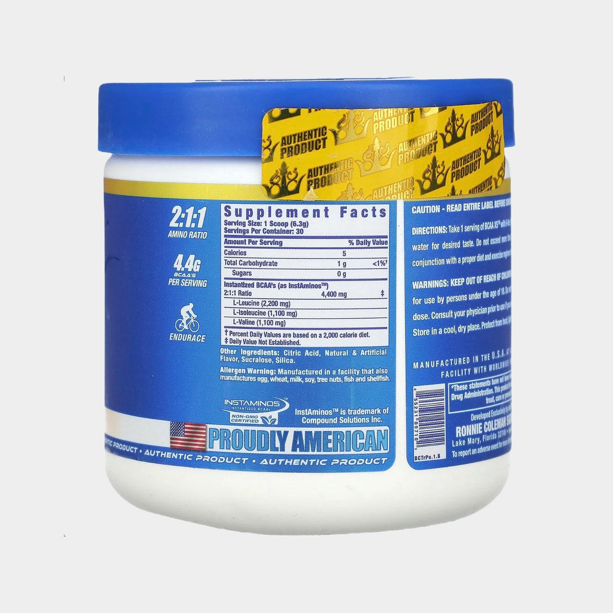 Ronnie Coleman Bcaa Xs 30 Srv - Ronnie Coleman